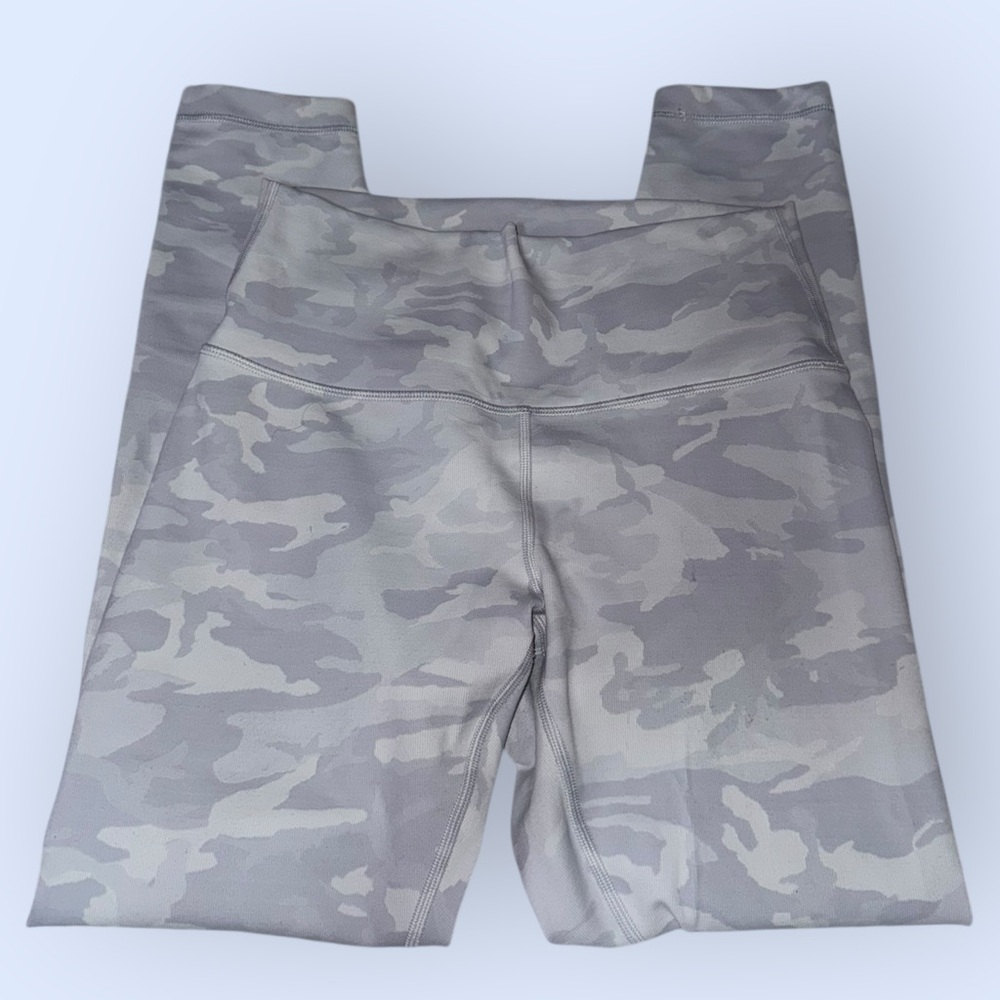 Lululemon White Camo Leggings